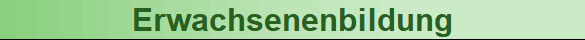 Erwachsenenbildung